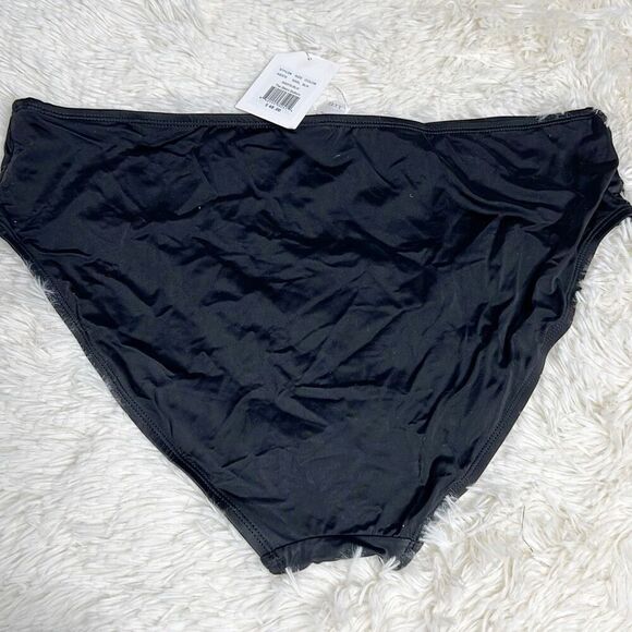 Faherty x Andie The Bikini Bottom in Black NWT XXXL Plus Size - Picture 5 of 7